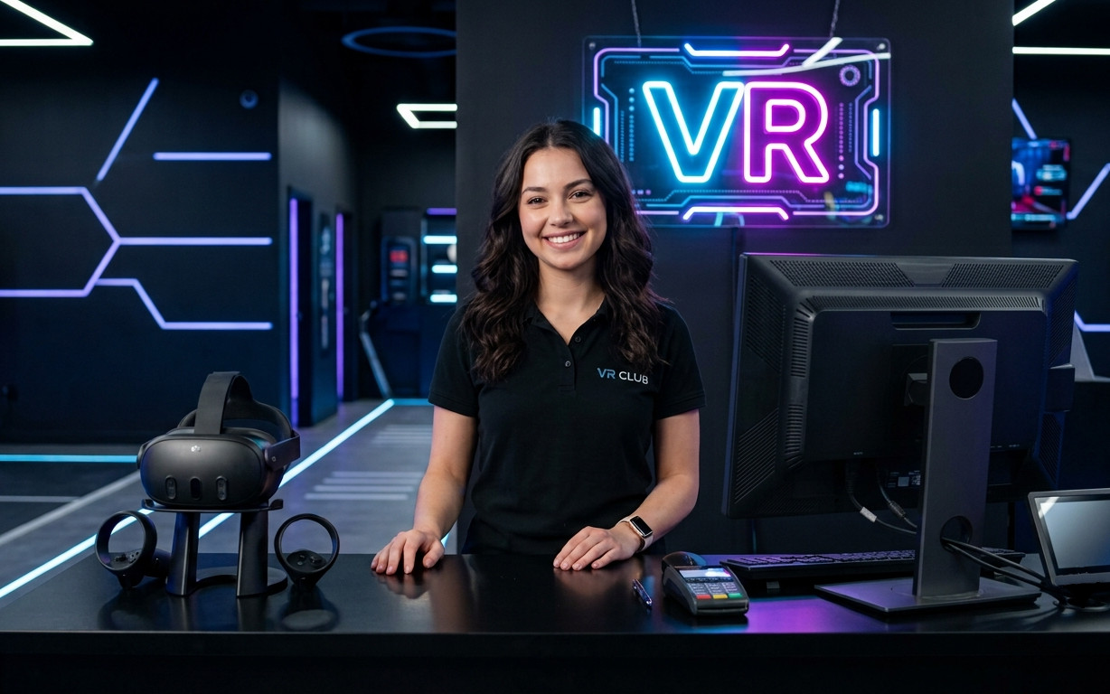VRAdmin — интерфейс управления VR-клубом